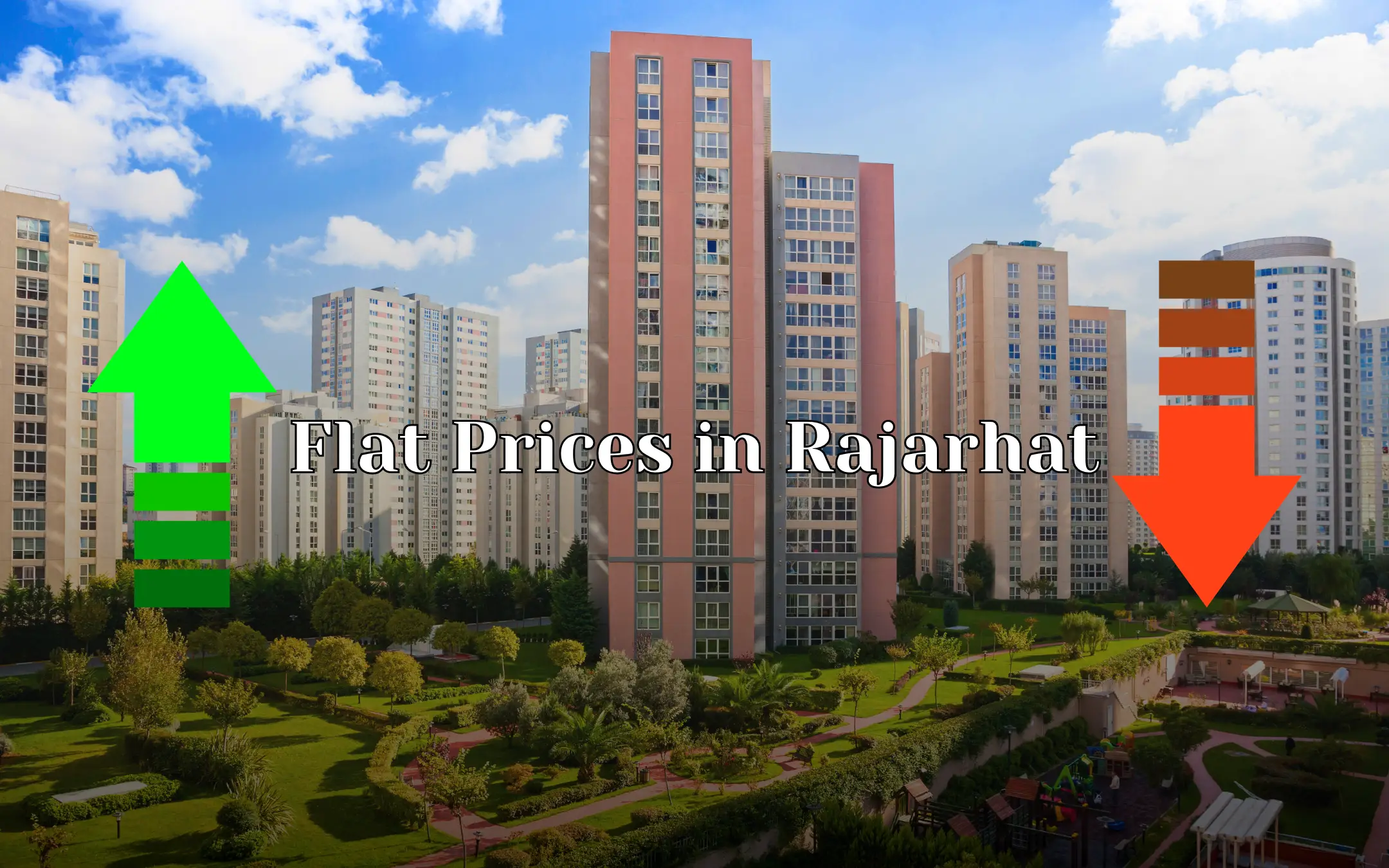 Flat prices in Rajarhat 2026 — area-wise breakdown